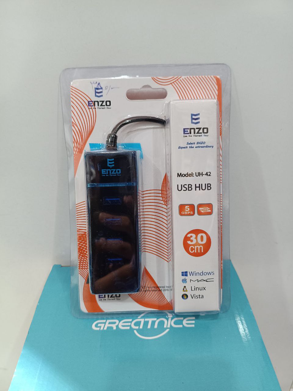 هاب USB پرسرعت ENZO مدل UH-42